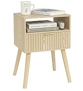 fluted nightstand