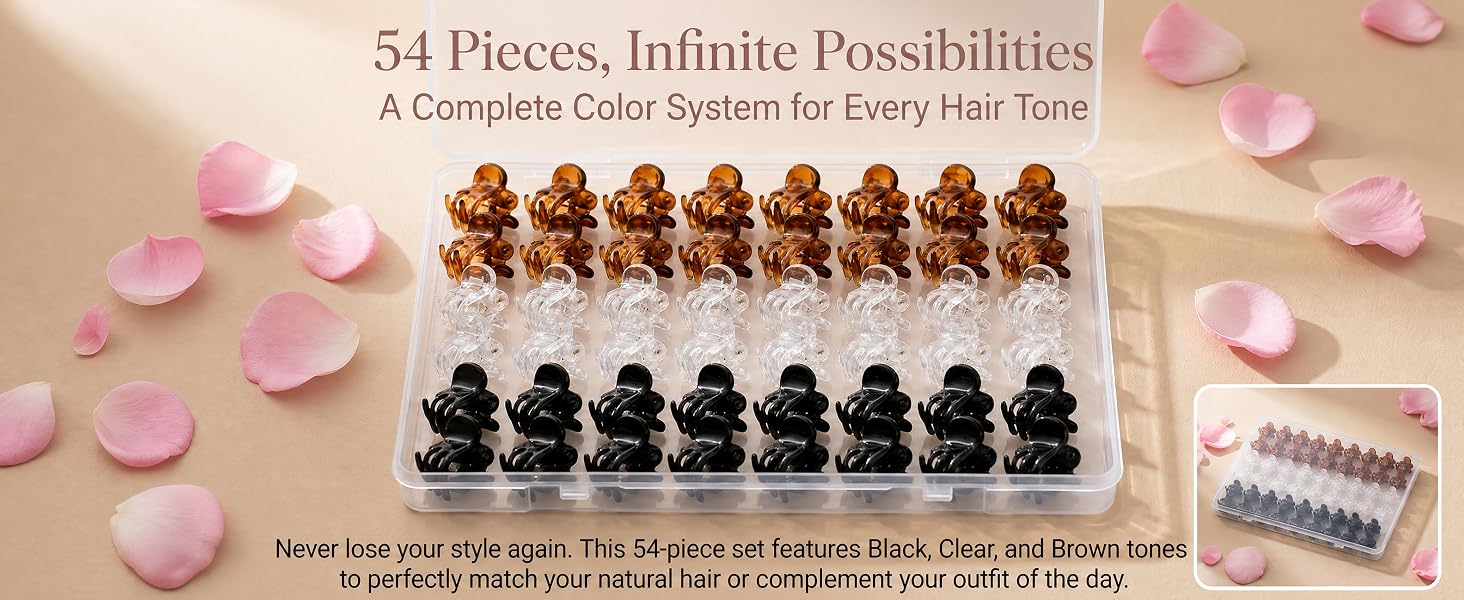 Mini Hair Clips for Women