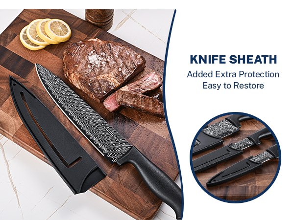 kitchen knife set 3 pcs knives