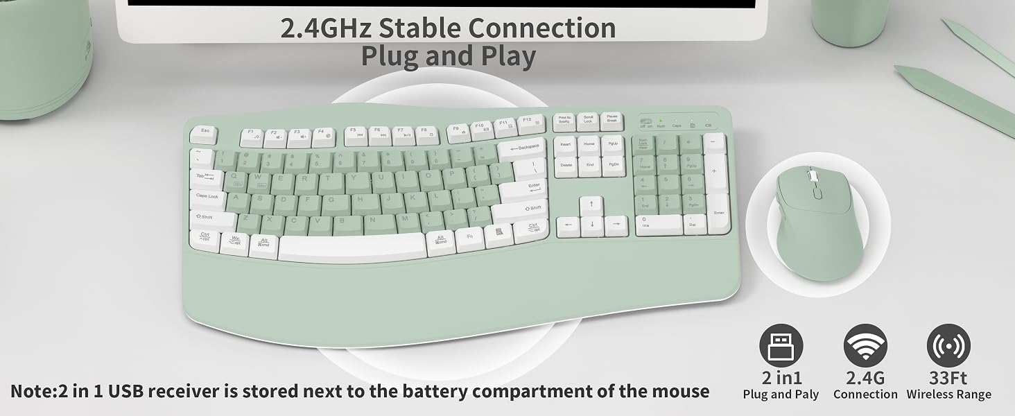 wireless keyboard and mouse 4