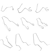 9PCS Car Headlight Bulb Retainng Clip with 1.95Inch-3.1Inch,Durable Headlight Spring Retainer Cli...