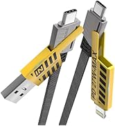 4 in 1 USB C Cable iPhone Lightning Cable - [SHEZI Series] 65W 4FT USB to Lightning Cable USB to ...