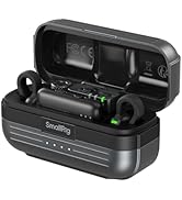 SmallRig Wireless Mic S70 (2 TX + 2 RX + Charging Case), USB-C and 3.5mm Jack Compact Wireless Mi...