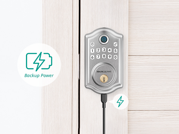 akagear smart door lock set