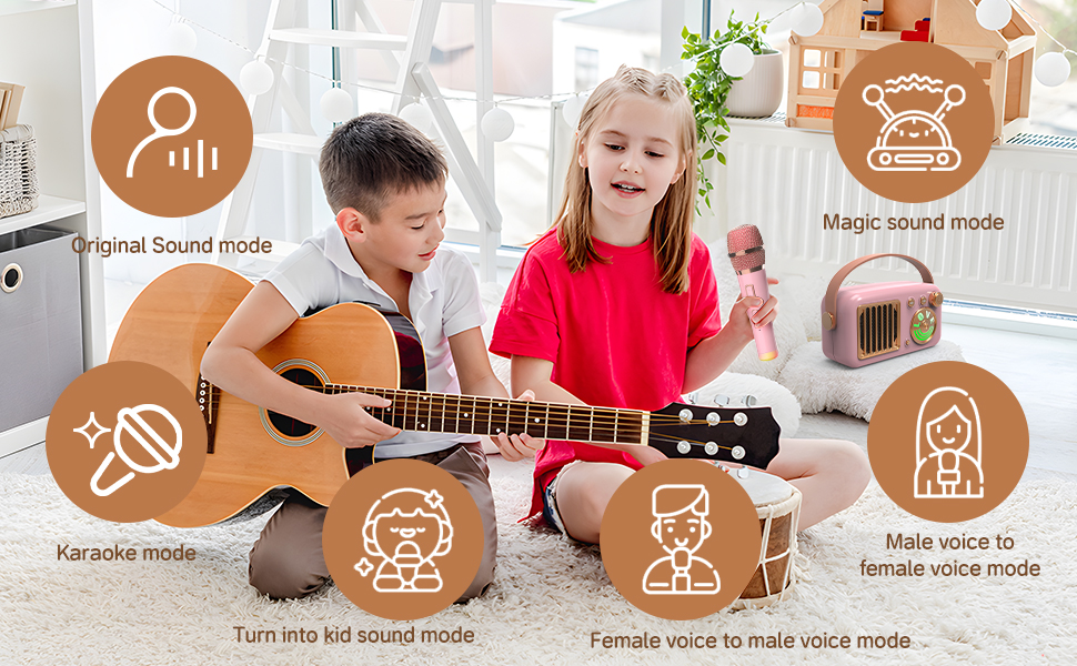 kids karaoke machine for boys