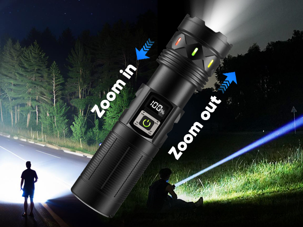 Flashlights High Lumens Rechargeable