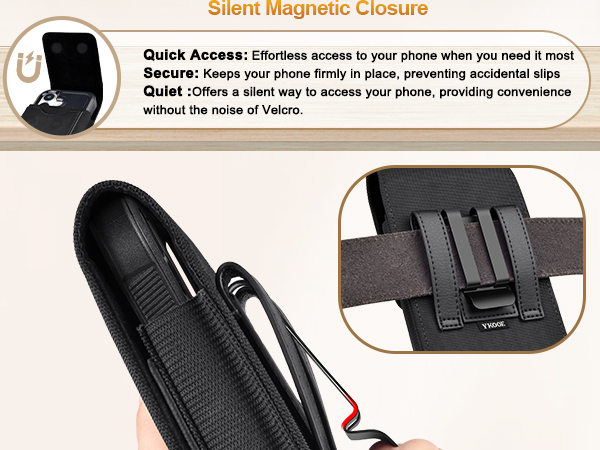 black phone holster
