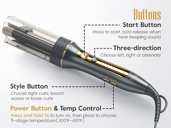 automatic hair curler