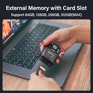 External Memory with Card Slot