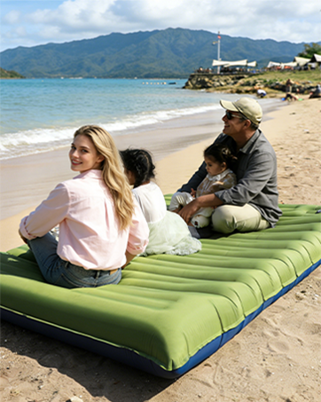 twin air mattress built in pump