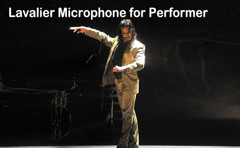 lavalier mic for performer