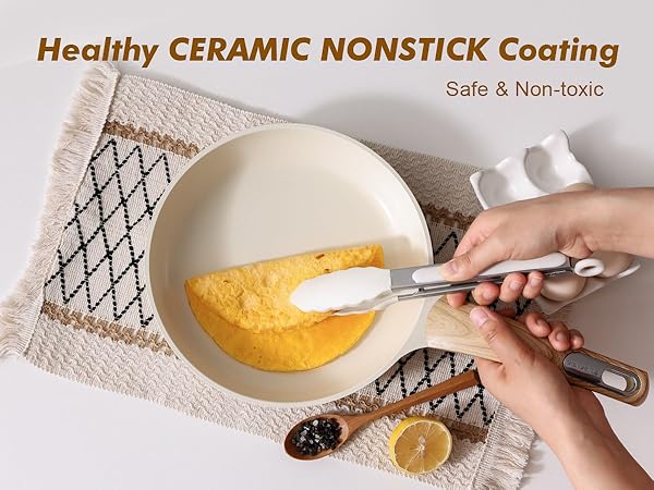 ceramic nonstick frying pan