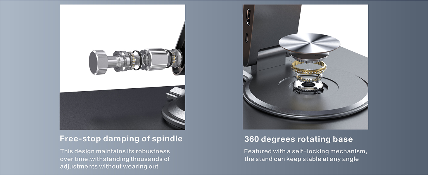 laptop stand with 360-degree roating base laptop stand can roate can swivel