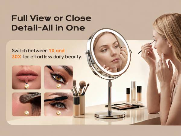 Lighted Makeup Mirror