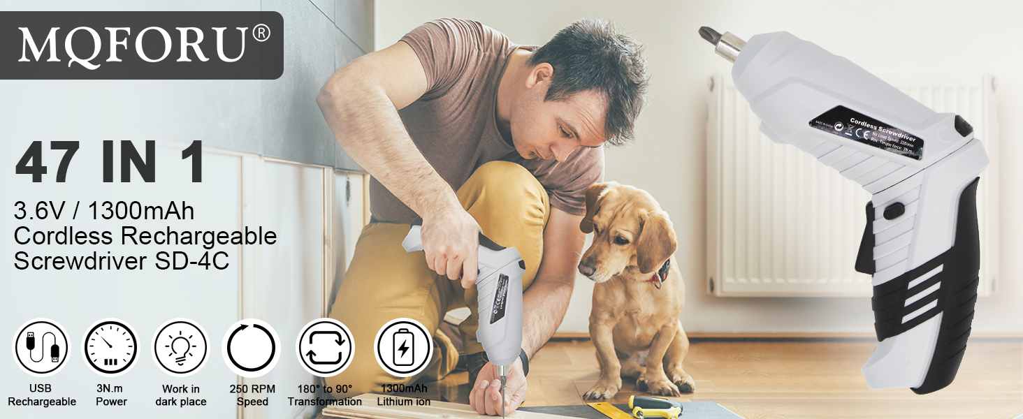  Cordless Screwdriver