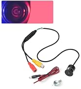 KUIDAMOS Mini CCTV Camera,120 Degree Wide Angle Wired Waterproof Mini Color CCTV CCD Camera with ...