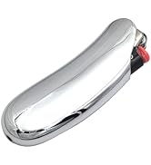 Lucklybestseller Heavy Curved Lighter Case Cover Holder Sleeve Pouches Metal Ergonomic Design for...