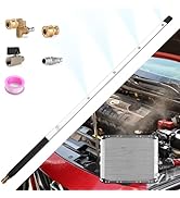 24 Inch Pressure Washer Wand for Car Radiator Cleaning Tools, Dual-Use Radiator Cleaner Wands for...