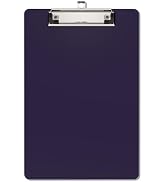 Macroclo Small Clipboards, Purple Clip Board for Classroom, Students, Kid, A5 Plastic Mini Clipbo...