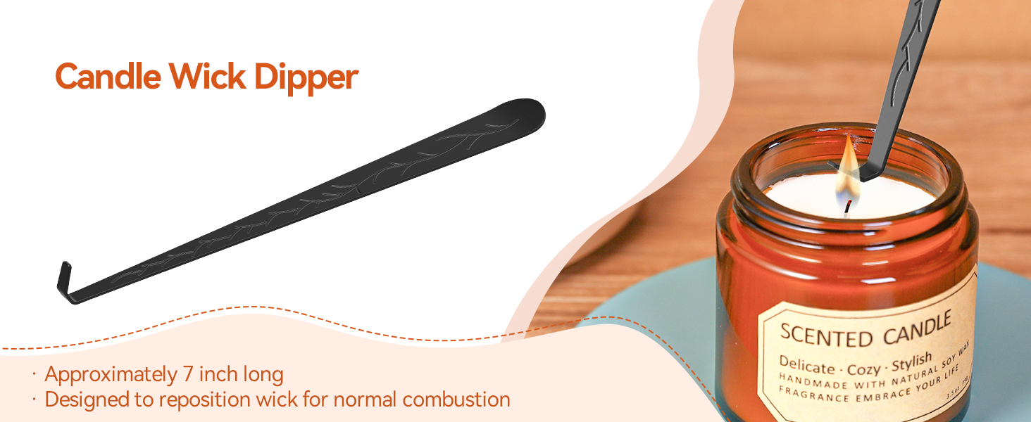 A candle care set keeps your candles in top condition.