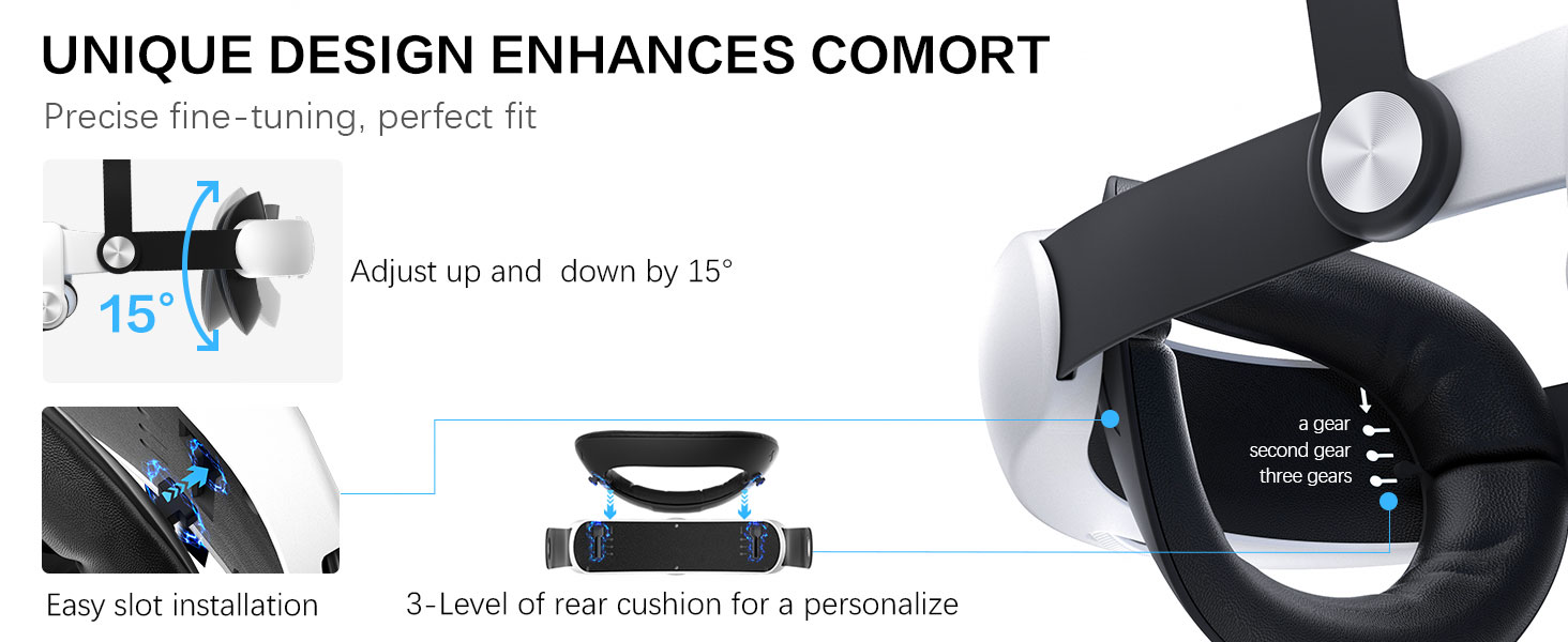 Headband Suitable for Oculus Meta Quest 3/3S