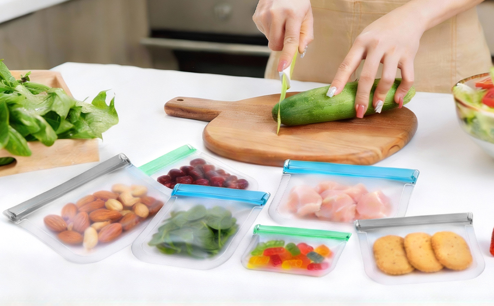 Leakproof Reusable Plastic Bags