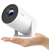 Chicdaze Mini Projector, Portable Projector with WiFi 6 and Bluetooth 5.4, 170 ANSI 4k HD Movie P...