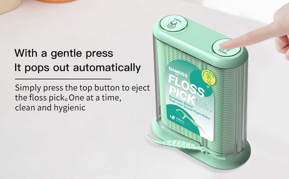 twin line minty flavor dental flossers