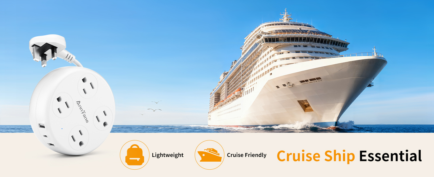 travel power strip with usb ports