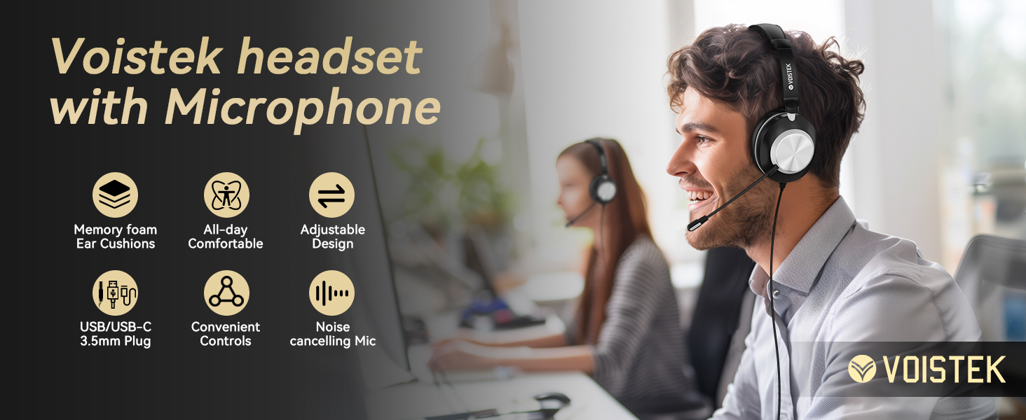 usb headset with microhone, headphones with mic, headset with microphone for pc, pc headphones