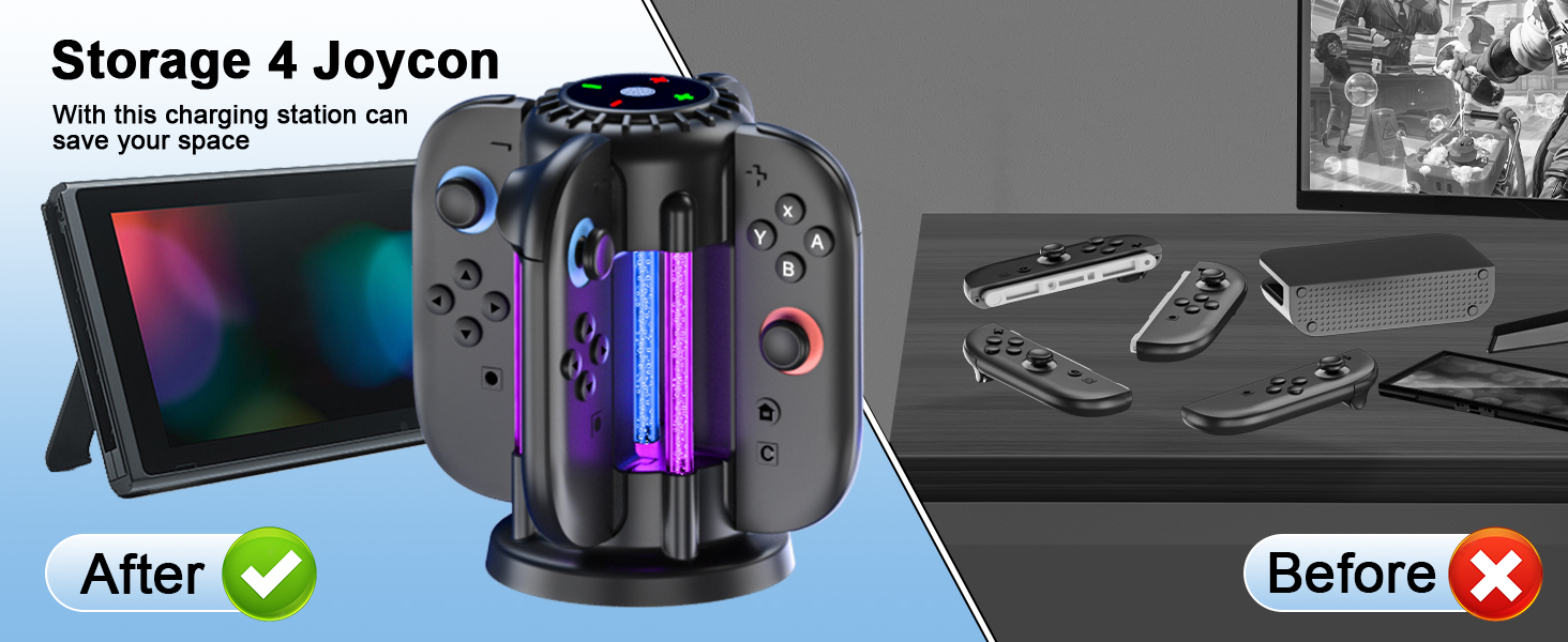 switch 2 charger stand