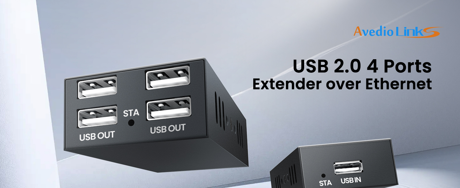 USB2.0 Extender over ethernet