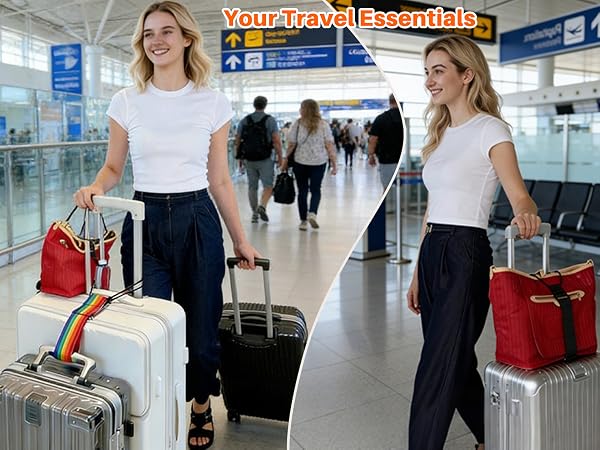 Luggage Straps for Suitcase, Luggage Connector Straps