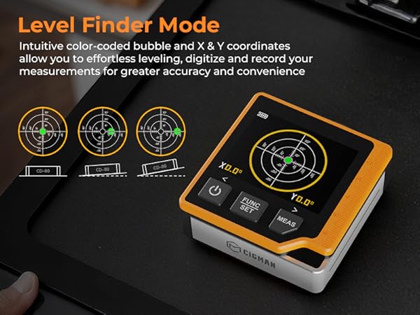 laser tape measure with level