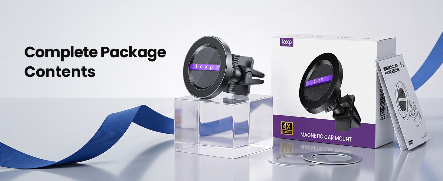 magnetic car phone mount
