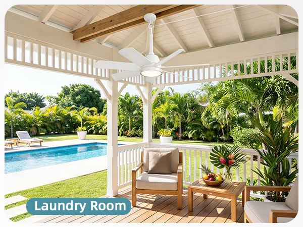 outdoor ceiling fans with lights