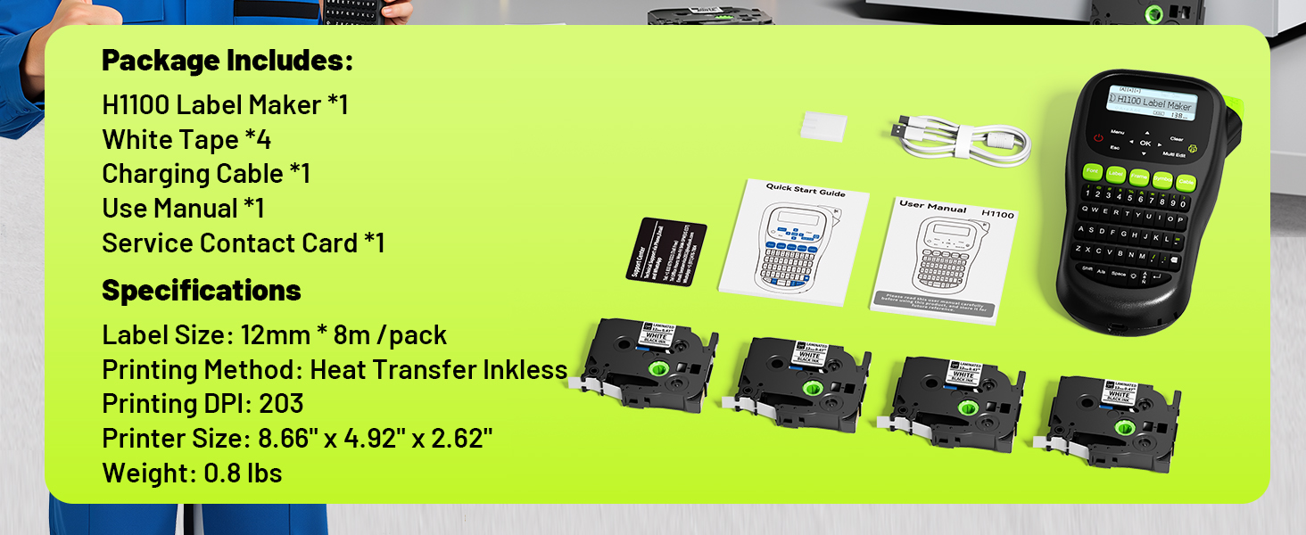 label maker machine with tape