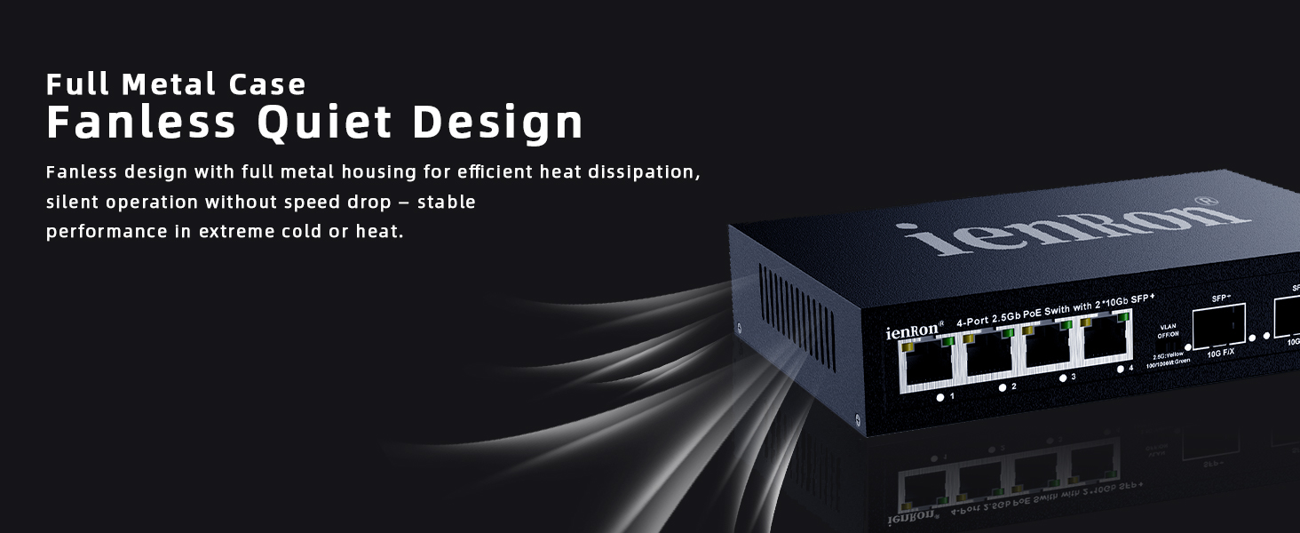 2.5G Unmanaged Switch 6-Port