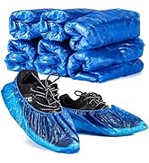 Shoe Covers - Boot Covers Plastic Disposable Waterproof Shoe Covers for Men and Women Fits All Si...