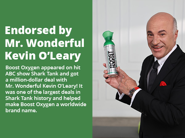Endorsed by Mr. Wonderful Kevin O’Leary