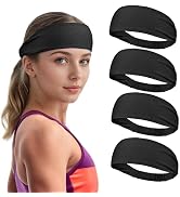 Sukeen Cooling Headbands for Women, Instant Cooling, Moisture Wicking Non-Slip Sweatbands for Wom...