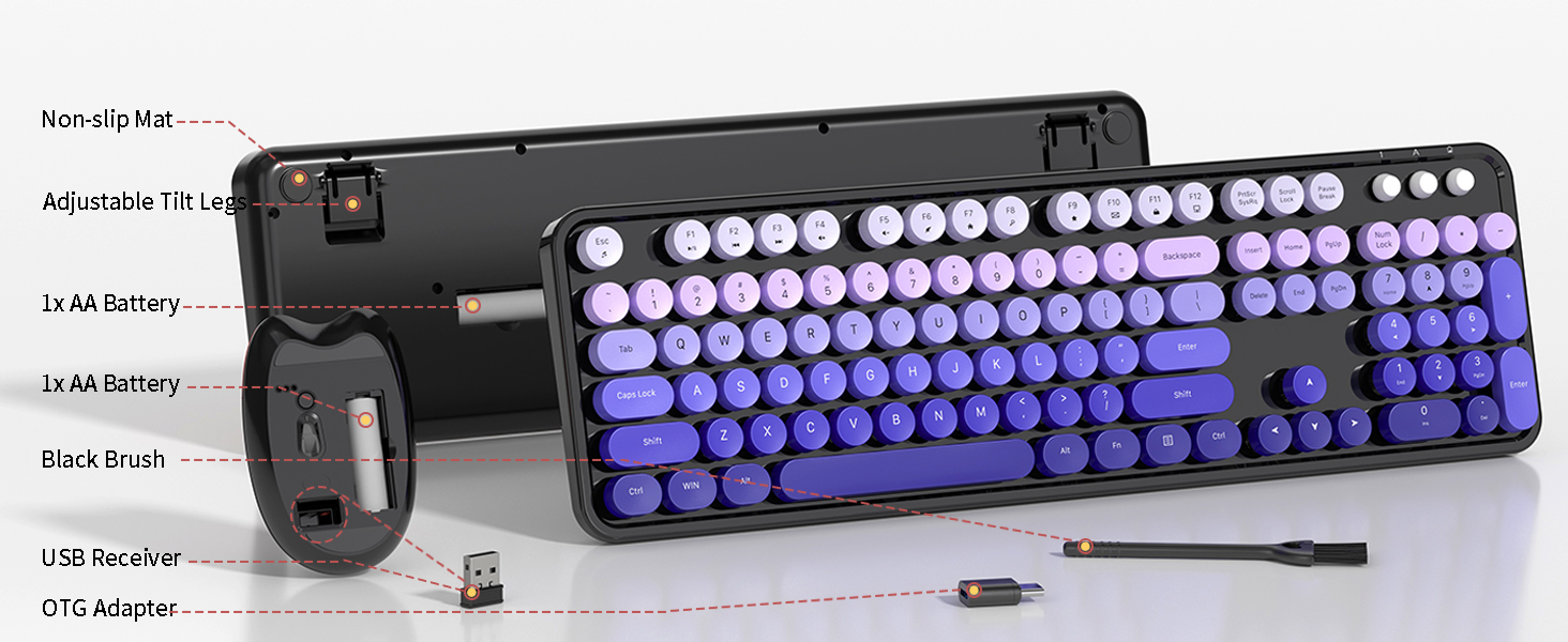 Wireless Keyboard and Mouse