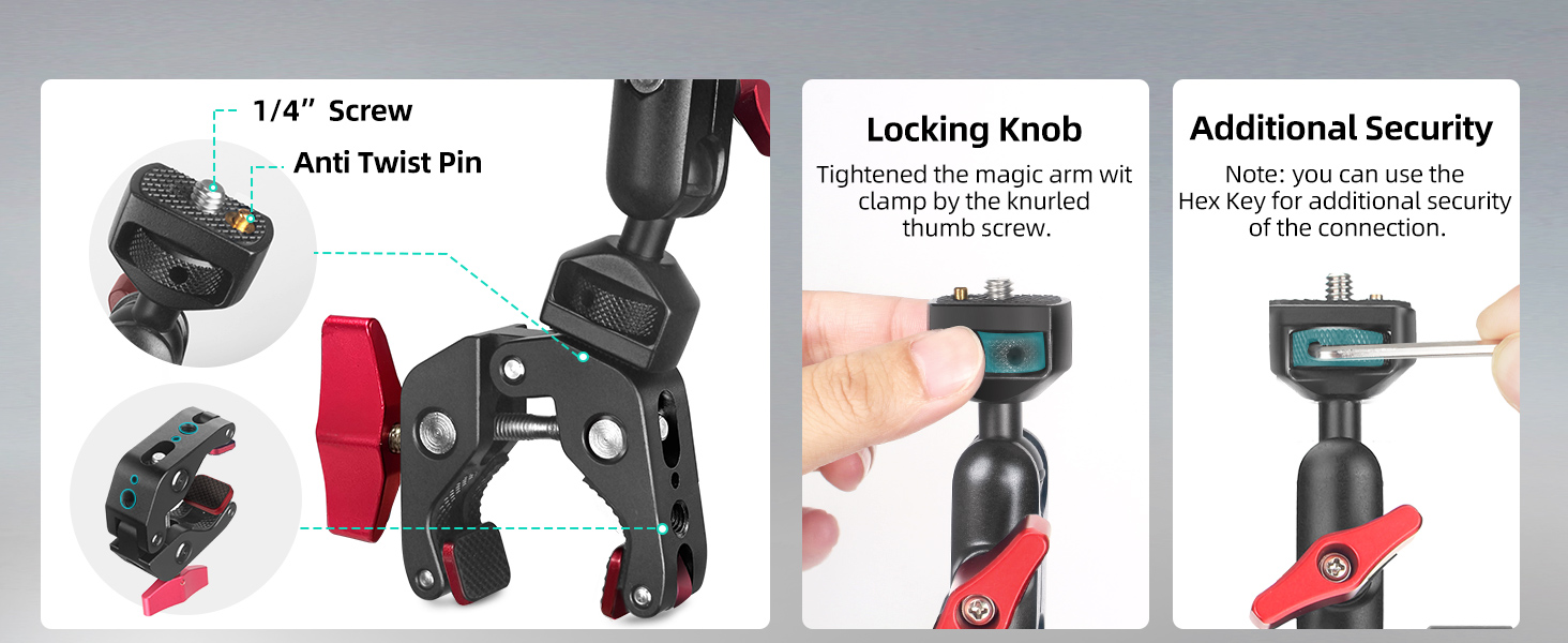 articulating phone holder