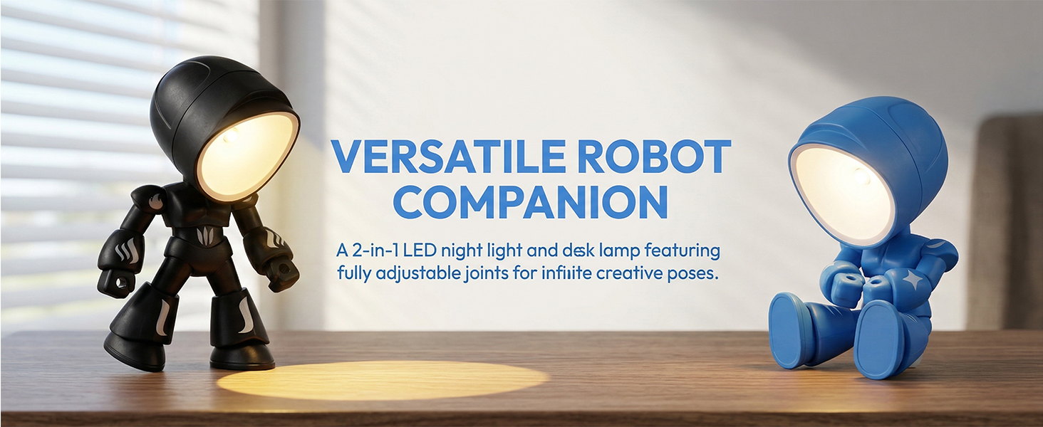 robot book lights bulk