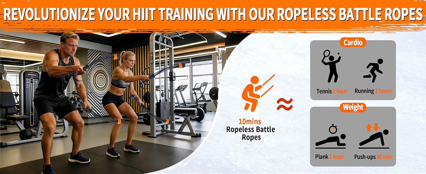 battle ropes for home