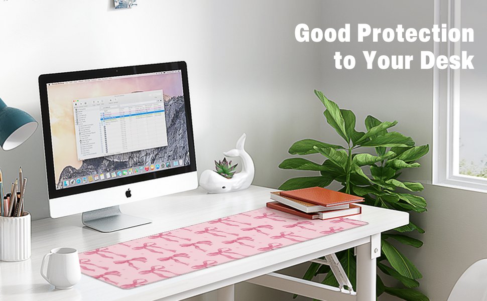 Large Pink Mouse Pad