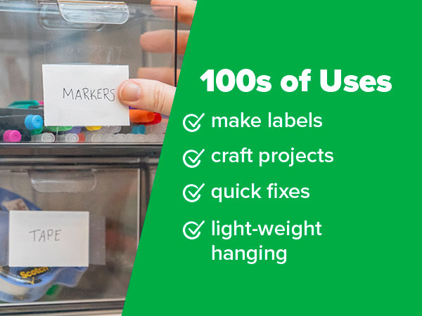 Scotch Magic Tape has 100s of Uses