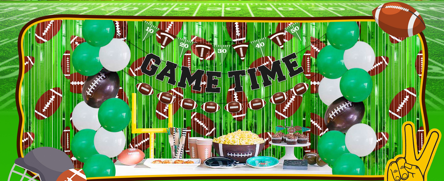 football decorations football birthday party decorations