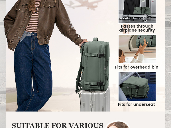 travel bags for men,travel briefcase,spirit backpack,carry on duffle bags for airplanes