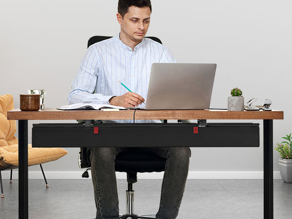 Under Desk Cable Management Tray